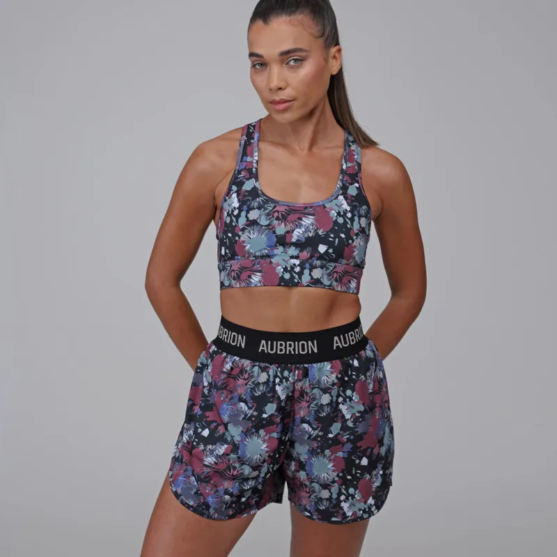 Aubrion React Shorts in Abstract